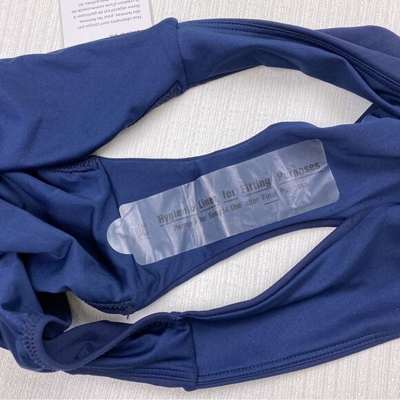 Athleta Clean Medium Navy Bikini Bottom - Picture 6 of 9